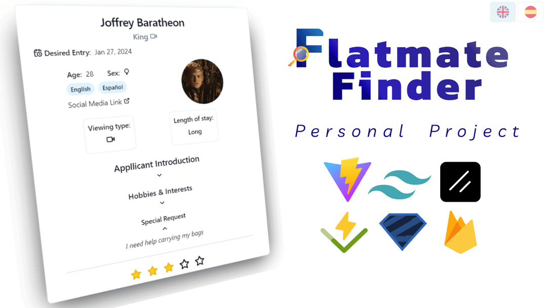 Flatmate Finder Project Image